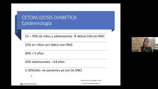 Cetoacidosis Diabética en Pediatría  Dra Erika Valencia Ramírez [upl. by Dammahum]