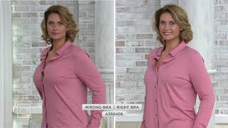 Spanx Low Profile Minimizer Bra on QVC [upl. by Annatsirhc395]