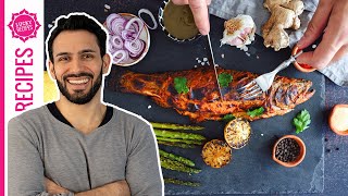 Leckeres Fisch Rezept für den Ofen  Tandoori Fisch [upl. by Liman]