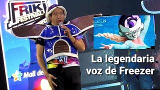 Gerardo Reyero la voz de Freezer cuenta su historia en el Friki Festival 2022 [upl. by Arissa]