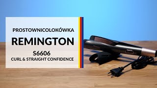 Prostownicolokówka Remington S6606 Curl amp Straight Confidence – dane techniczne – RTV EURO AGD [upl. by Sieber]