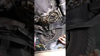 easy oil and filter replacement in an automatic gearbox shorts [upl. by Akcinahs]