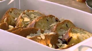 Gino DAcampo  Amaretto Panettone amp Butter Pudding Recipe [upl. by Pollard202]