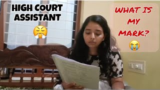 HIGH COURT ASSISTANT എന്തായി CUT OFF 🥲 [upl. by Enattirb]