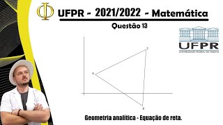 UFPR 2022  Matemática  Questão 13 [upl. by Dodwell]