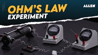 ➡️ OHMS Law Experiment for Board  Complete Video to Understand Practical  ALLEN Career Institute [upl. by Leihcey254]