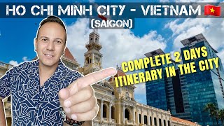 Best 2 Days travel guide at Ho Chi Minh City Saigon in Vietnam [upl. by Gerhan416]