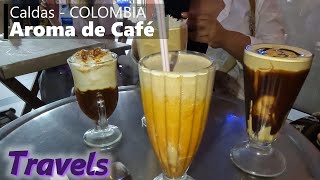 💗Un viaje sensorial por Caldas ☕CAFE Irlandés de Caramelo y de Coco en AROMA de CAFE [upl. by Daphene]