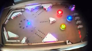 Homemade Real Pinball Machine [upl. by Atnovart]