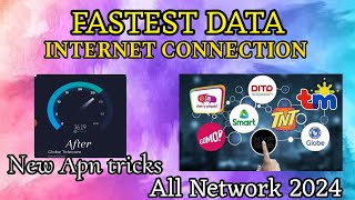 Fast Internet  Unlimited Data Tricks 2024  Apn Settings [upl. by Haissem]