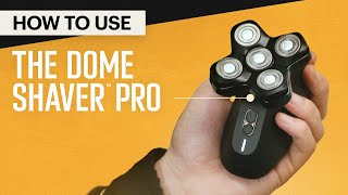 How To Use The Dome Shaver™ Pro by MANSCAPED [upl. by Ellary]