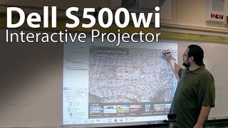 Tech Review Dell S500wi Interactive Projector [upl. by Nyrok]