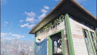 Fallout 4  Settlement builds Oberland Station [upl. by Bergwall]