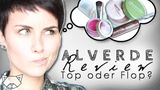 Alverde Review  Top oder Flop Drogerie Naturkosmetik [upl. by Elirpa]