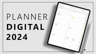 Planner Digital 2024 [upl. by Ihcelek]