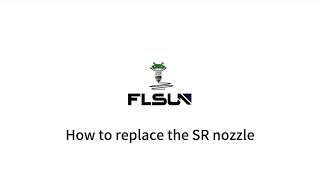 How to replace the SR nozzle [upl. by Ettenauq]