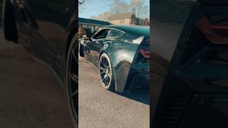 Crispy C7 Corvette Cold Start Headers automobile c7corvette corvettec7 grandsport [upl. by Devlen]