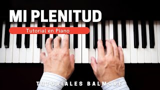 Mi Plenitud Intro en Piano Marcos Brunet Music Piano Worship Tutorial [upl. by Siderf359]