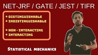 Part 2  Distinguishable indistinguishable amp interacting non interacting particle  potential G [upl. by Raybin]