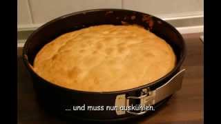 Tortenboden selbst gemacht einfach schnell und lecker  Schritt für Schritt  Rezept  recipe [upl. by Benji]