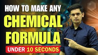 How to Make any Chemical Formula under 10 seconds 🔥 Class 10 Prashant Kirad [upl. by Delphine]