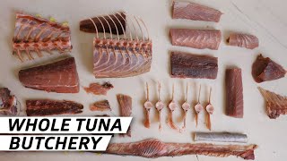 How Master Chef Josh Niland Butchers amp Ages Whole Tuna Just Like Beef — The Experts [upl. by Trebleht]