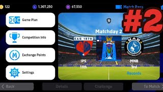 Manchester city vs Ipswich Town  premier league  EFOOTBALL PES 2025  efootballpes2025 [upl. by Ahsek]