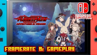 Flightpath Adventures in Venaris  Nintendo Switch  Framerate amp Gameplay [upl. by Ttezil]