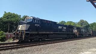 NS 4541 leads a coal train in Wernersville PA [upl. by Templa121]