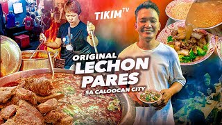 Original PARES LECHON at Mami  CALOOCAN STREET FOOD  TIKIM TV [upl. by Chew]