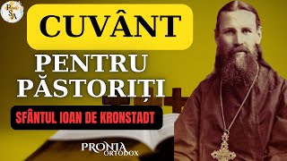 Cuvant Catre Pastoriti🔅Sf IOAN de Kronstadt proniaortodox ortodox predicapredicicrestine2024 [upl. by Demetria958]