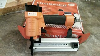 Orazio air compressor update and unboxing 18 gauge nailer unboxing [upl. by Anaerda82]