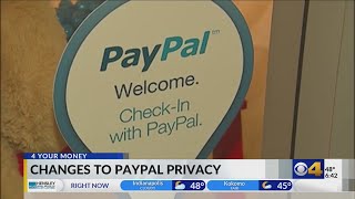 Changes to PayPal Privacy [upl. by Alejna]