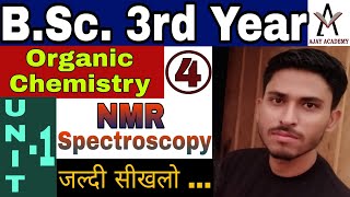 NMR Spectroscopy  Unit  1  BSc 3rd Year Chemistry Online Classes In Hindi  Lecture  4 [upl. by Goltz]