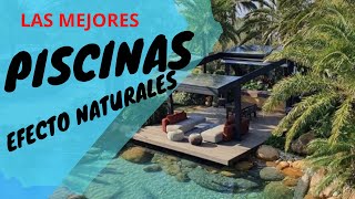 Las mejores piscinas con efecto natural  Rusticas  Piedras [upl. by Agate]