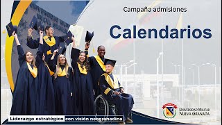 Campaña admisiones  Calendarios [upl. by Hairaza]