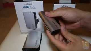 myCharge HUBMINI HUBPLUS Portable Charger Review [upl. by Ayanal]