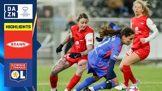 HIGHLIGHTS  SK Brann vs Olympique Lyonnais  UEFA Womens Champions League 202324 Français [upl. by Madlen]