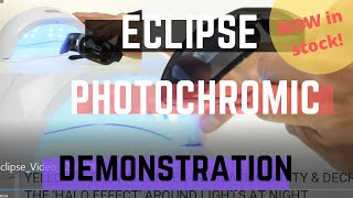 DEMO Eclipse Photochromic Biker Motorcycle Sunglasses that Transition Glasses for Day amp Night [upl. by Arada]