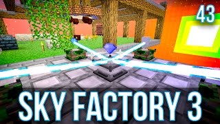 WIRELESS ITEM TRANSFER  SKY FACTORY 3  EPISODE 43 [upl. by Sherburne]