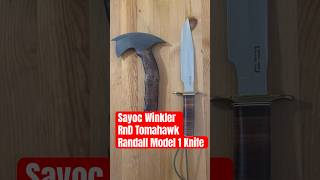 Sayoc Winkler Compact RnD Tomahawk  Randall Model 18 [upl. by Janot]