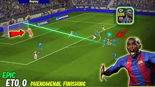 New epic Etoo with phenomenal finishing is too good 💥 [upl. by Angrist]