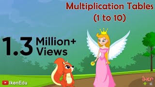 Sing Multiplication Song to Learn Multiplication Tables 1 to 10  iKen  iKen Edu  iKen App [upl. by Shawn]