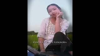 PANTE ODE HERO DAKE  GARO REELS VIDEO achikvideo6706 LAXMI SANGMA JiniaMarak [upl. by Ard315]