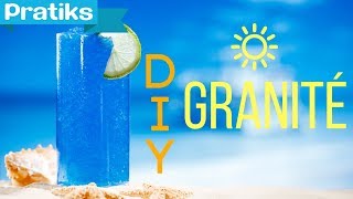 Comment faire du granité ou granita [upl. by Tatia]