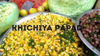 Khichiya Papad  Mumbai Street Food [upl. by Azile]