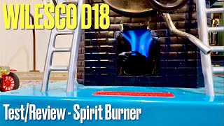 CORRECTION I meant “dihydrogen monoxide” TestingReviewing a Spirit Burner in Wilesco D18 [upl. by Hutt]