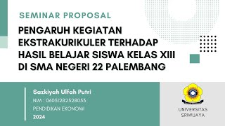 UTS METODOLOGI PENELITIAN Proposal Penelitian [upl. by Gwenn]