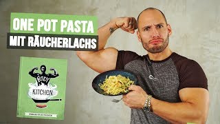 One Pot Pasta mit Lachs  ein Body Kitchen® Rezept mit Flying Uwe [upl. by Notyalk]