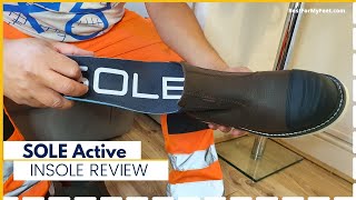 SOLE Active Insoles Review  Thick amp Medium  Are They Any good [upl. by Eugenle]